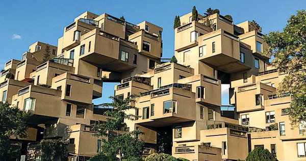 Ngôi nhà 'kỳ dị' nhất thế giới với 354 khối lập phương bằng bê tông giống nhau ghép lại - Ảnh 1.