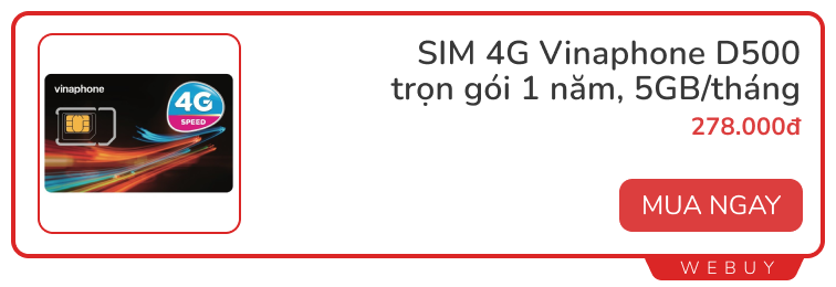 Tổng hợp SIM 4G trọn gói từ các nhà mạng lớn, dùng cả năm không cần nạp tiền - Ảnh 4.