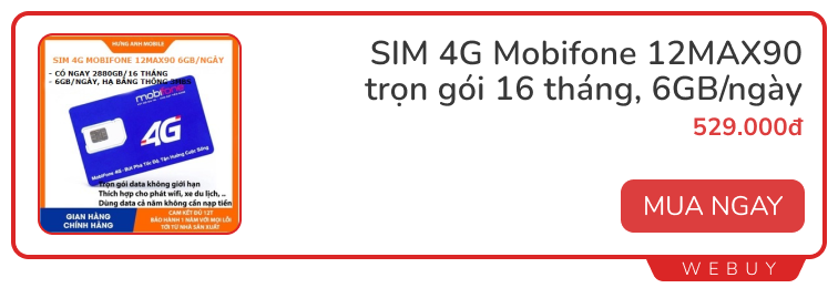Tổng hợp SIM 4G trọn gói từ các nhà mạng lớn, dùng cả năm không cần nạp tiền - Ảnh 6.