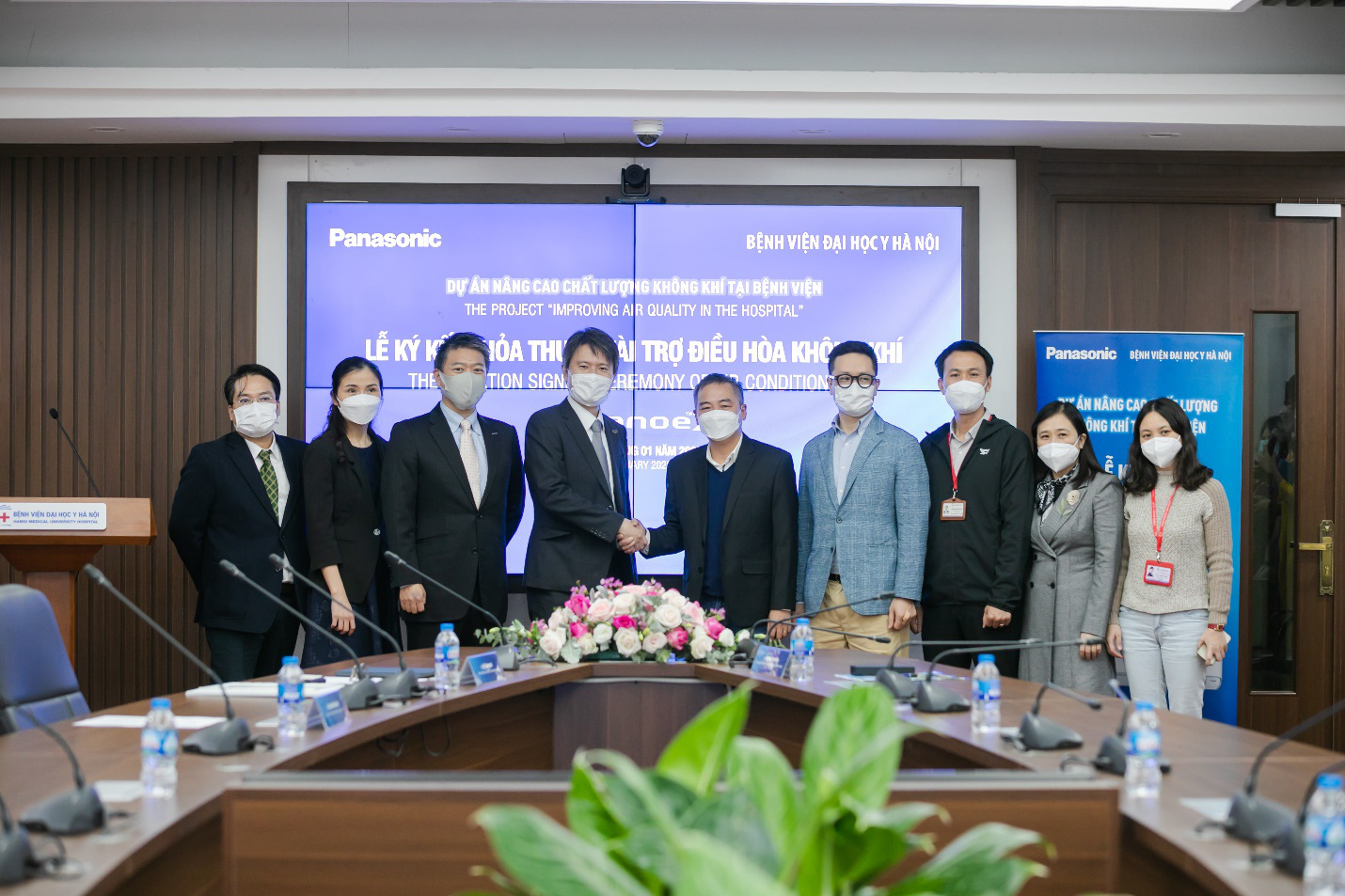 Panasonic khởi động dự án “Nâng cao chất lượng không khí tại bệnh viện” trao tặng điều hòa tích hợp công nghệ lọc khí nanoeTM X - Ảnh 3.