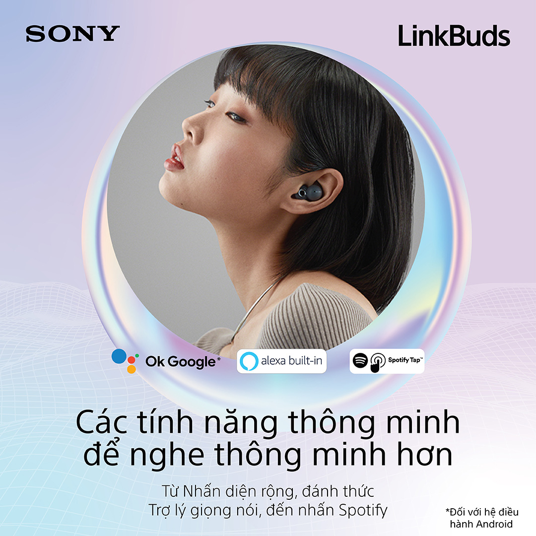Sony ra mắt tai nghe LinkBuds cho giới trẻ, kết nối giữa âm thanh hằng ngày và thế giới giải trí - Ảnh 2.