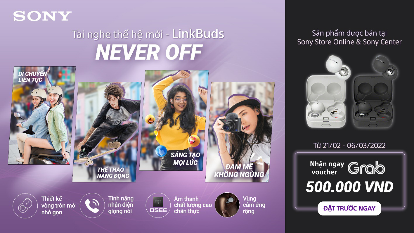 Sony ra mắt tai nghe LinkBuds cho giới trẻ, kết nối giữa âm thanh hằng ngày và thế giới giải trí - Ảnh 5.