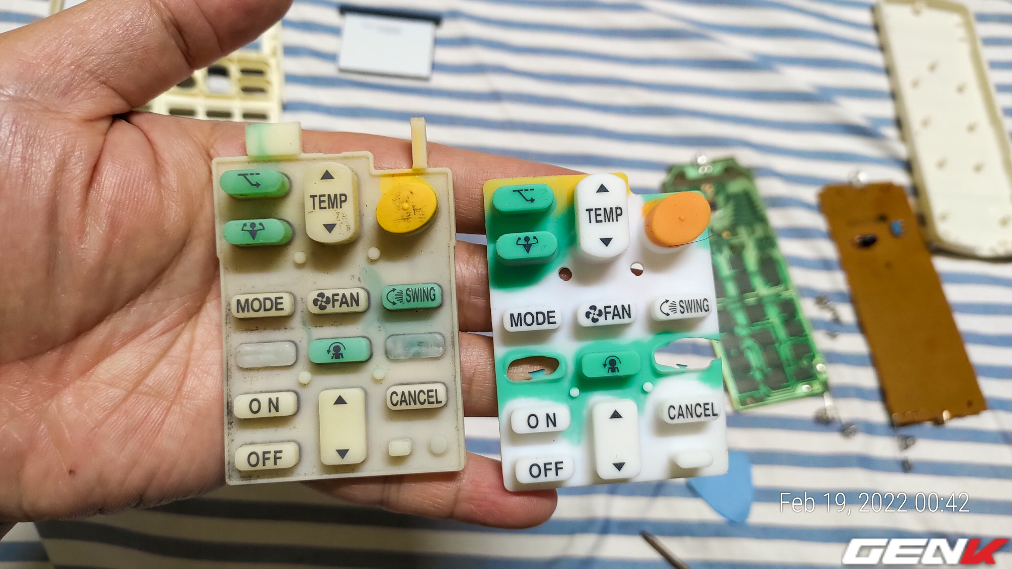 Dissection of genuine air conditioner control 420K and market goods 33K - price difference dozens of times, what's the difference?  - Photo 15.