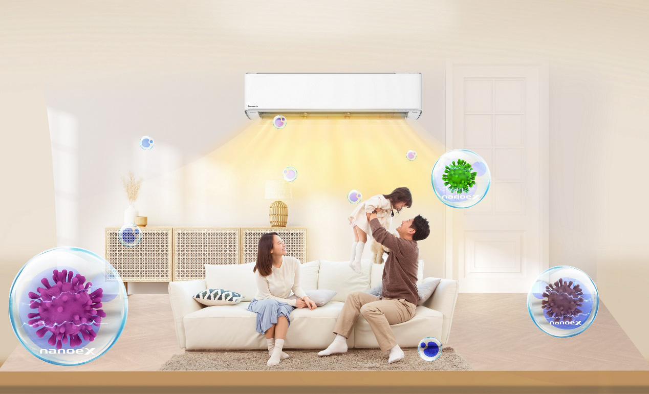 Top 3 điều hòa Panasonic trang bị công nghệ chủ động vô hiệu hóa vi rút, vi khuẩn - Ảnh 1.