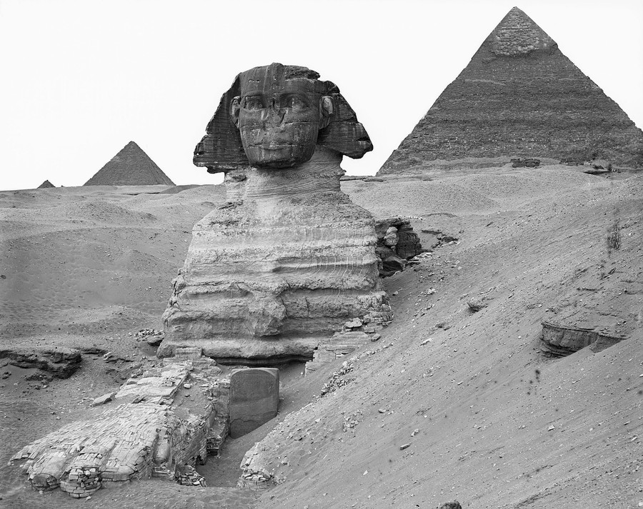 Samurai had been to Egypt and photos of the Sphinx over the years - Photo 5.