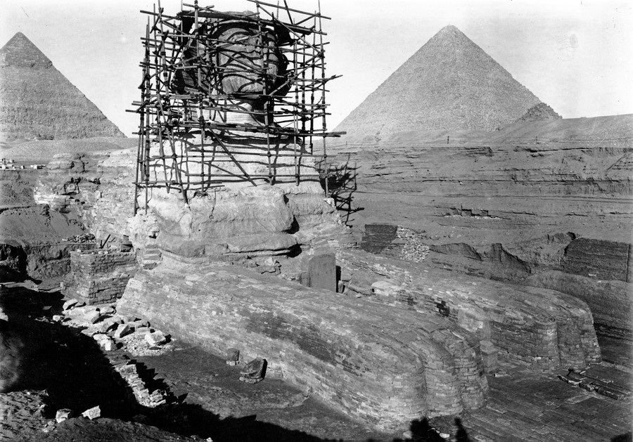 Samurai had been to Egypt and photos of the Sphinx over the years - Photo 8.