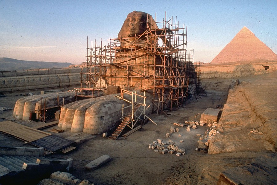 Samurai had been to Egypt and photos of the Sphinx over the years - Photo 12.