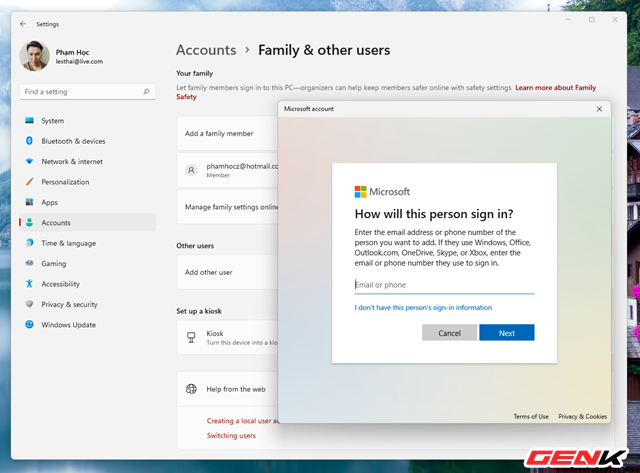 How to activate and set up parental controls on Windows 11 - Picture 6.