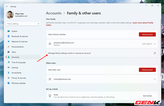 How to activate and set up parental controls on Windows 11 - Picture 7.