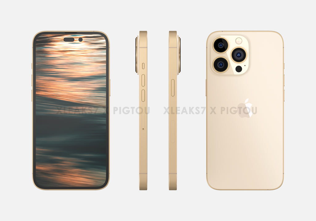 Here it is, the design of iPhone 14 Pro: A complete makeover, super-luxurious golden color is eye-catching - Photo 4.