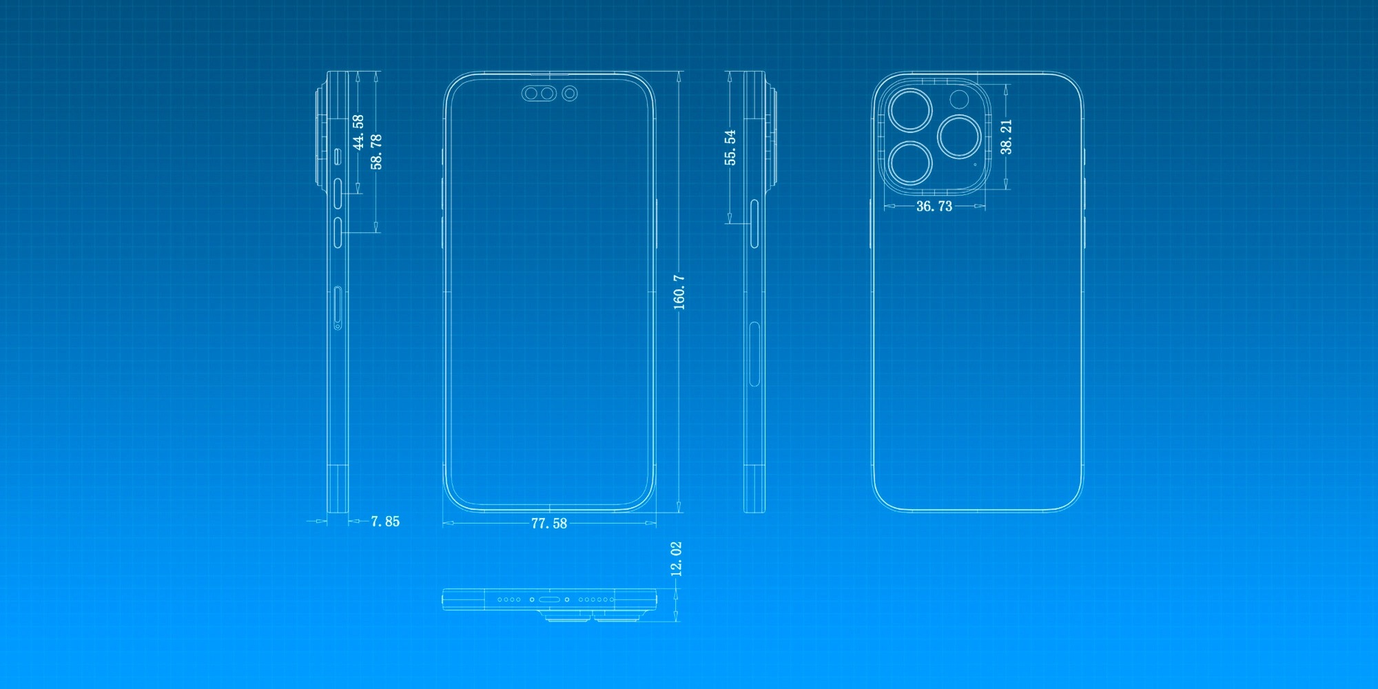 iPhone 14 Pro Max vừa lộ bản thiết kế chi tiết