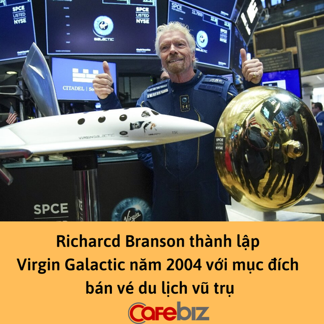 Richard Branson's cosmic dream: Robbing Jeff Bezos' 'spotlight', the first billionaire to fly into space on his own ship - Photo 1.
