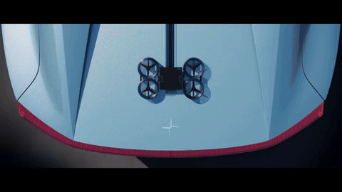 Hãng xe điện Thụy Điển giới thiệu ý tưởng xe tích hợp flycam tự lái, bay theo xe để quay phim lại hành trình - Ảnh 1. Hãng xe điện Thụy Điển giới thiệu ý tưởng xe tích hợp flycam tự lái, bay theo xe để quay phim lại hành trình - Ảnh 1.