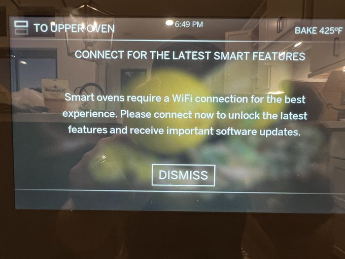 Buying a smart oven, who expected the key function to be useless without an Internet connection - Photo 1.