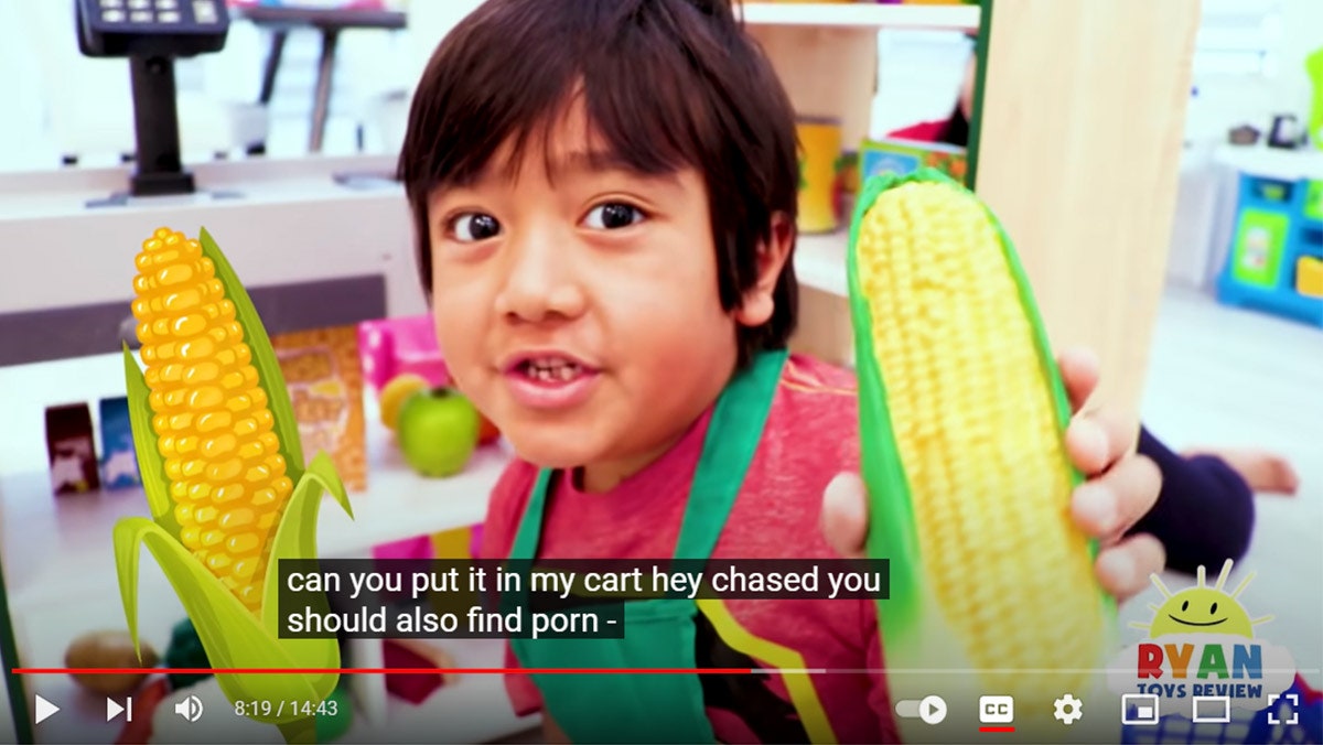 Children's videos on YouTube: Subtitles filled with obscene language - Picture 2.