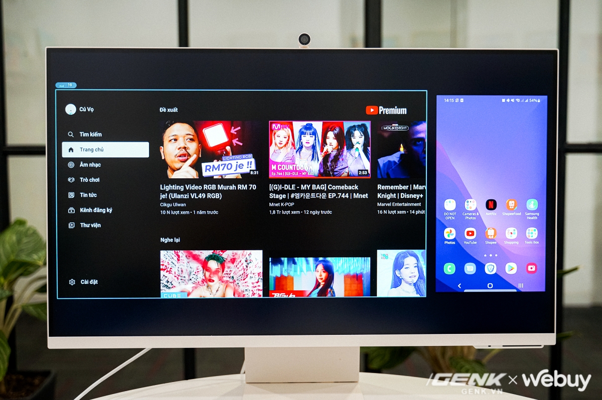 First impressions of Samsung Smart Monitor M8: Youthful design, high contrast 32