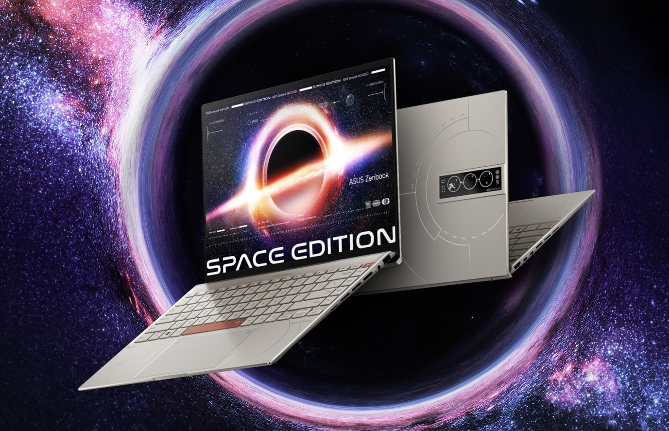 ZenBook 14X OLED Space Edition launched: Intel Gen 12 chip, many connections, with an extra screen, priced at 1999 USD - Photo 1.