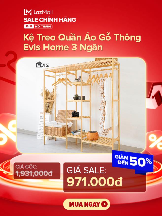 LazMall Sale Chính Hãng ngày cuối 19/4, chớp thời cơ chốt deal tân trang phòng ốc cực ngon, không lo “hao tài” - Ảnh 1.