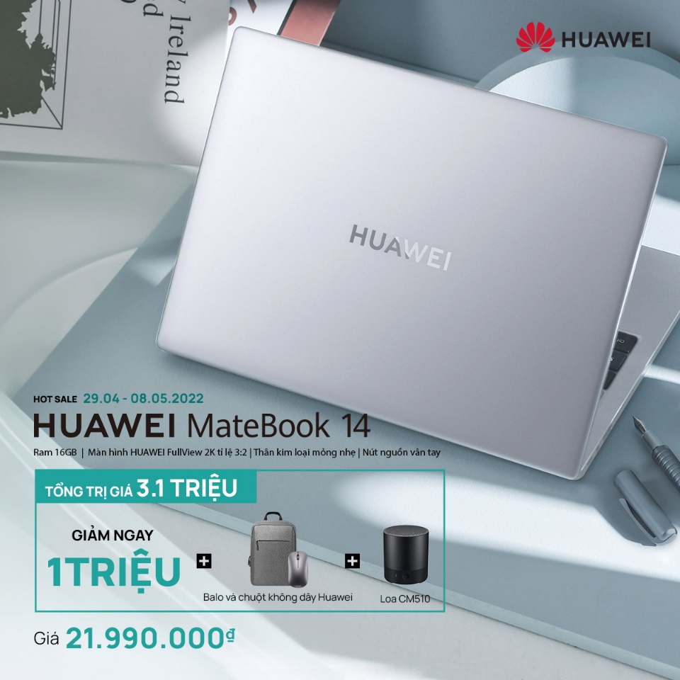 5 lý do bạn không thể bỏ qua laptop Matebook 14 dùng chip AMD của Huawei - Ảnh 5.