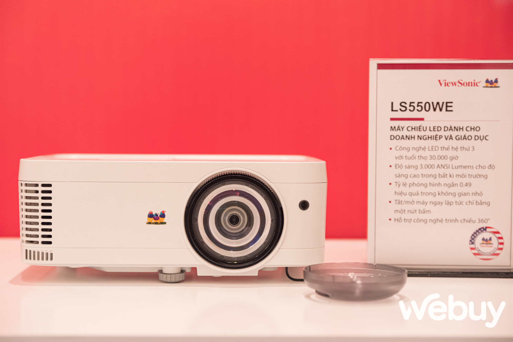 ViewSonic introduces LS500 Series LED projectors: 2000 ANSI Lumens brightness and impressive color coverage - Photo 2.