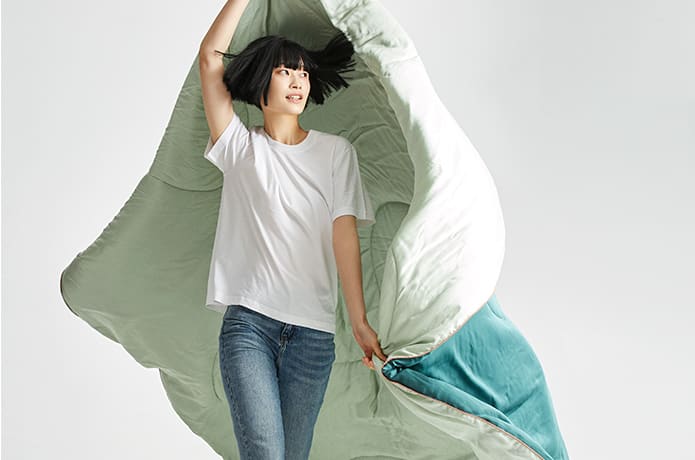 Air-conditioning blanket is real: Reduce heat more than 4 times with Tencel fabric, put it on and feel 