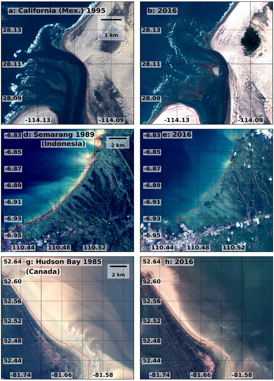 Why does climate change cause sea levels to rise, but these beaches don't sink but expand?  - Photo 7.