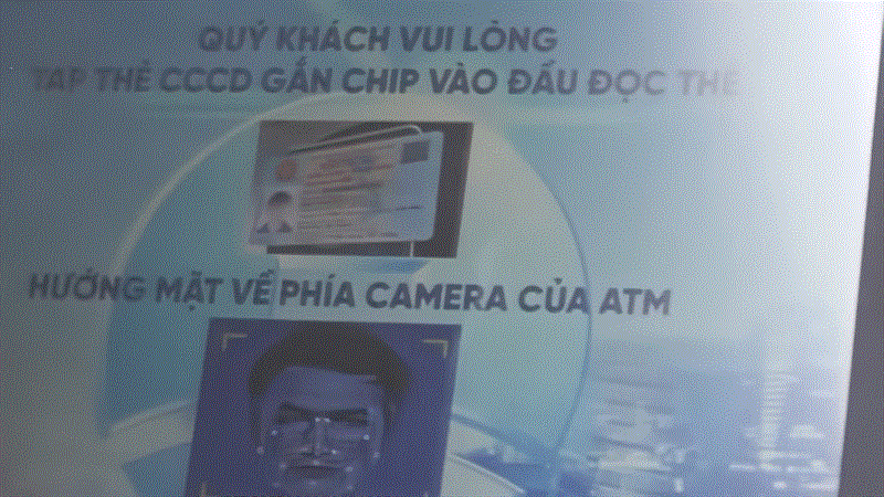 Instructions for withdrawing money by CCCD with chip - Photo 3.