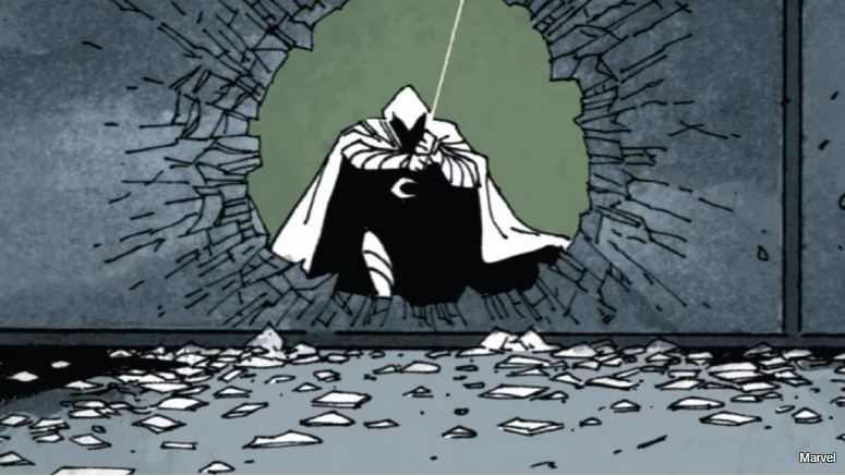 Đúng là "Batman Marvel", Moon Knight cũng sở hữu nhiều món vũ khí đỉnh chóp, có cả móng vuốt Wolverine và máy bắn tơ của Spider-Man - Ảnh 2.