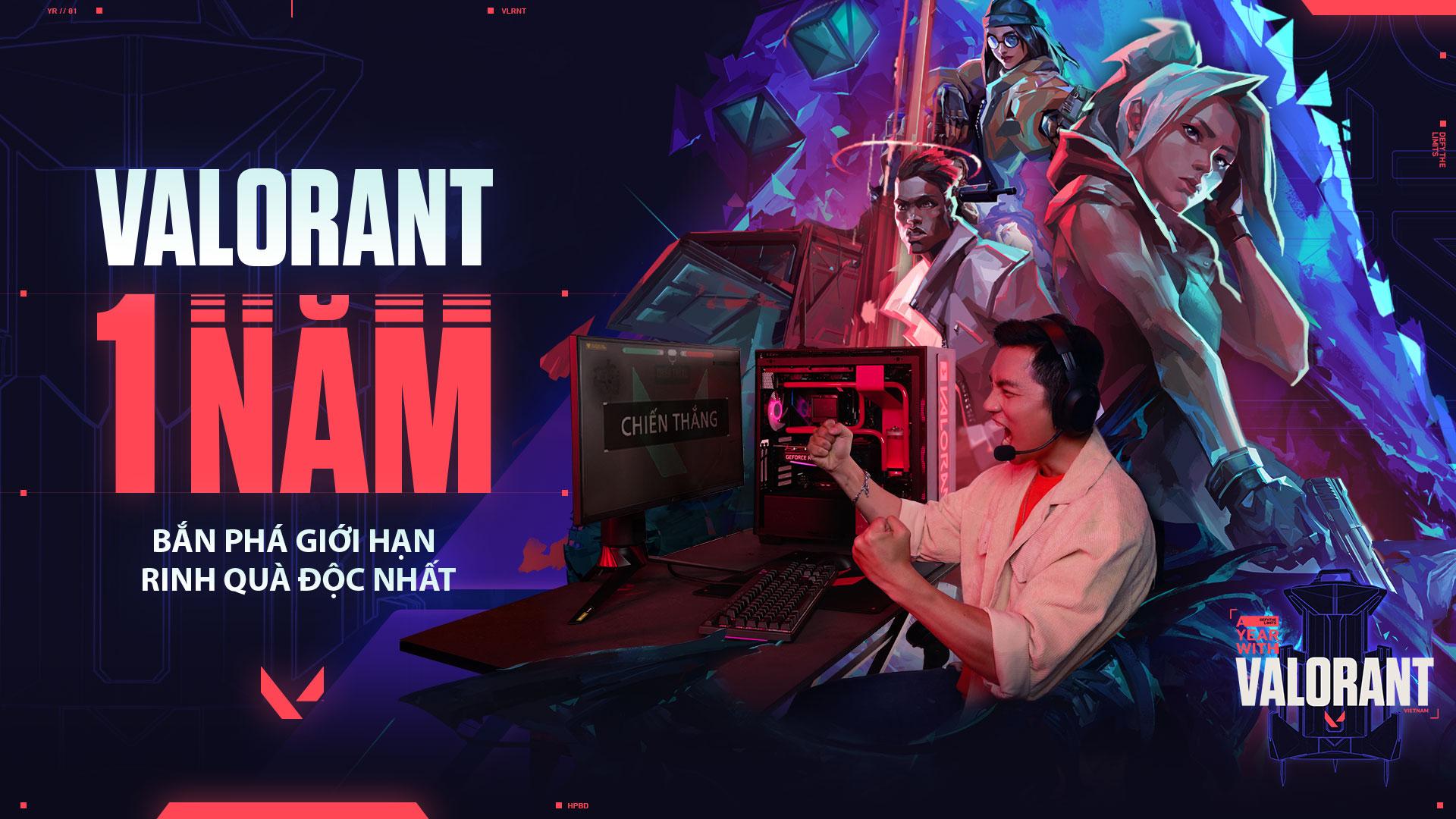 VALORANT Vietnam launches the PC Gaming set 