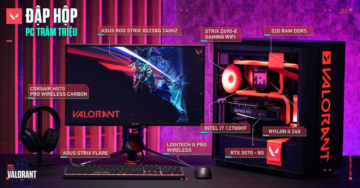 VALORANT Vietnam launched the PC Gaming set 