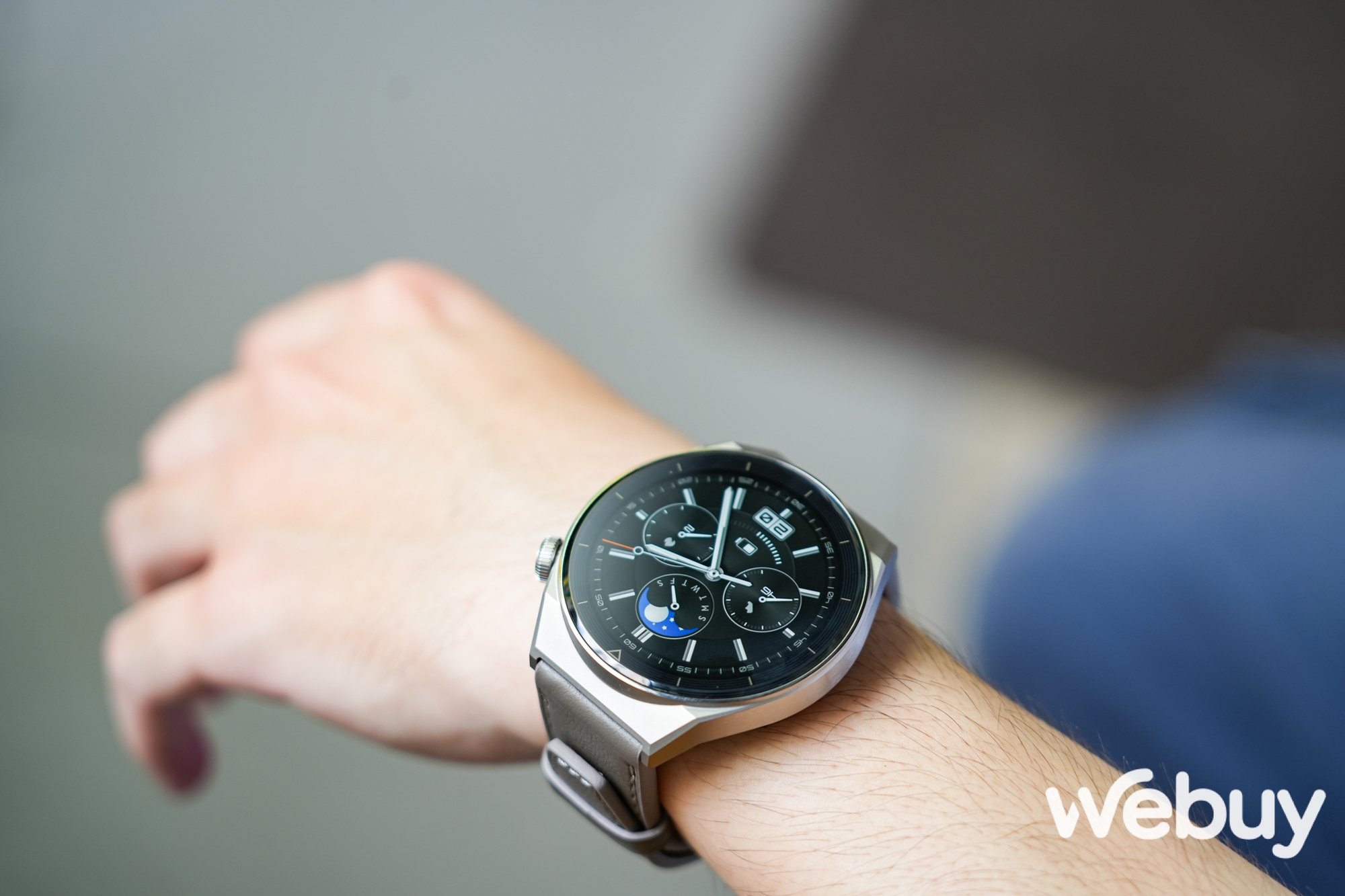 Quick experience Huawei Watch GT 3 Pro: Exquisite luxurious upgraded appearance, using all genuine materials, the battery is still very 