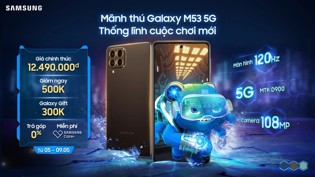 Samsung maintains its position in the mid-range segment worth buying when it launches the Galaxy M53 5G - Photo 5.