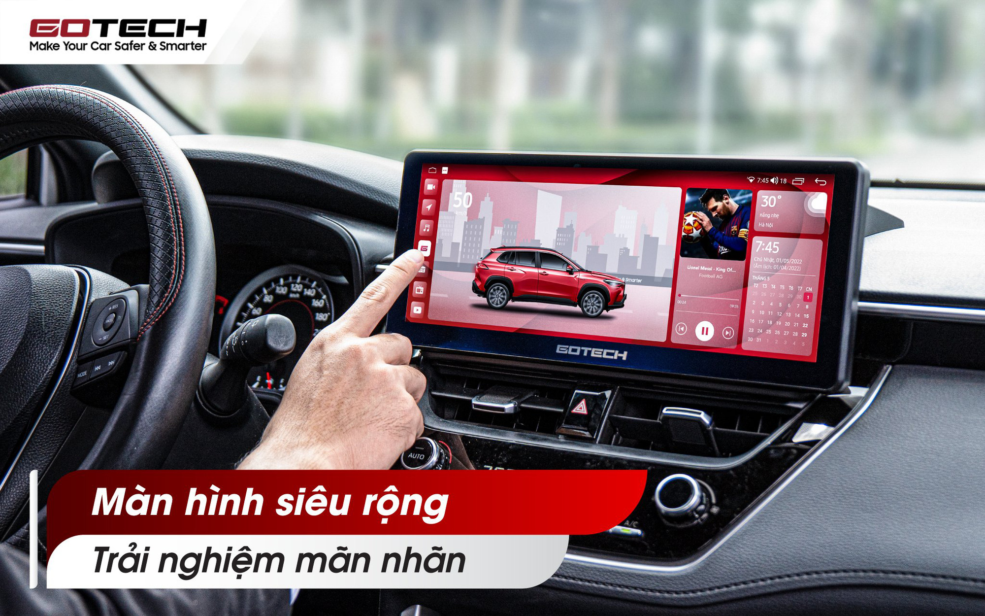 GOTECH tiên phong ra mắt màn hình ô tô thông minh với công nghệ Blue Cut giúp bảo vệ mắt - Ảnh 2.