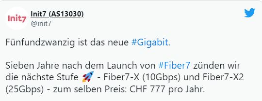 Upgrading the fiber optic cable to 25 Gbps, the Swiss engineer enjoys network speed like a 'rocket' at home - Photo 1.