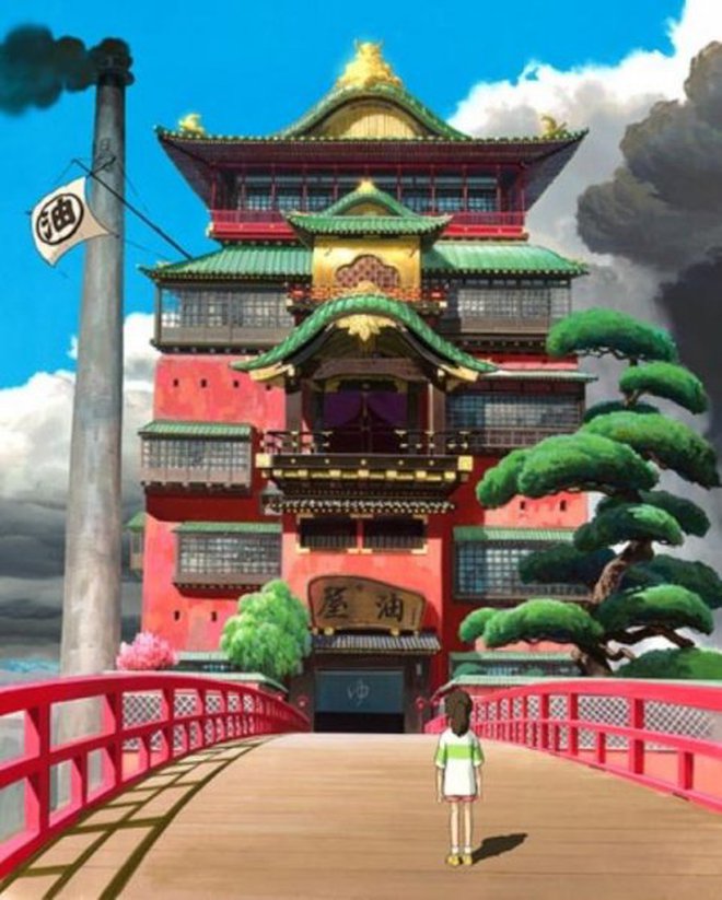 Những điểm đến ngoài đời thực của phim hoạt hình “Vùng đất linh hồn” khiến tín đồ Ghibli mê mẩn  - Ảnh 3.
