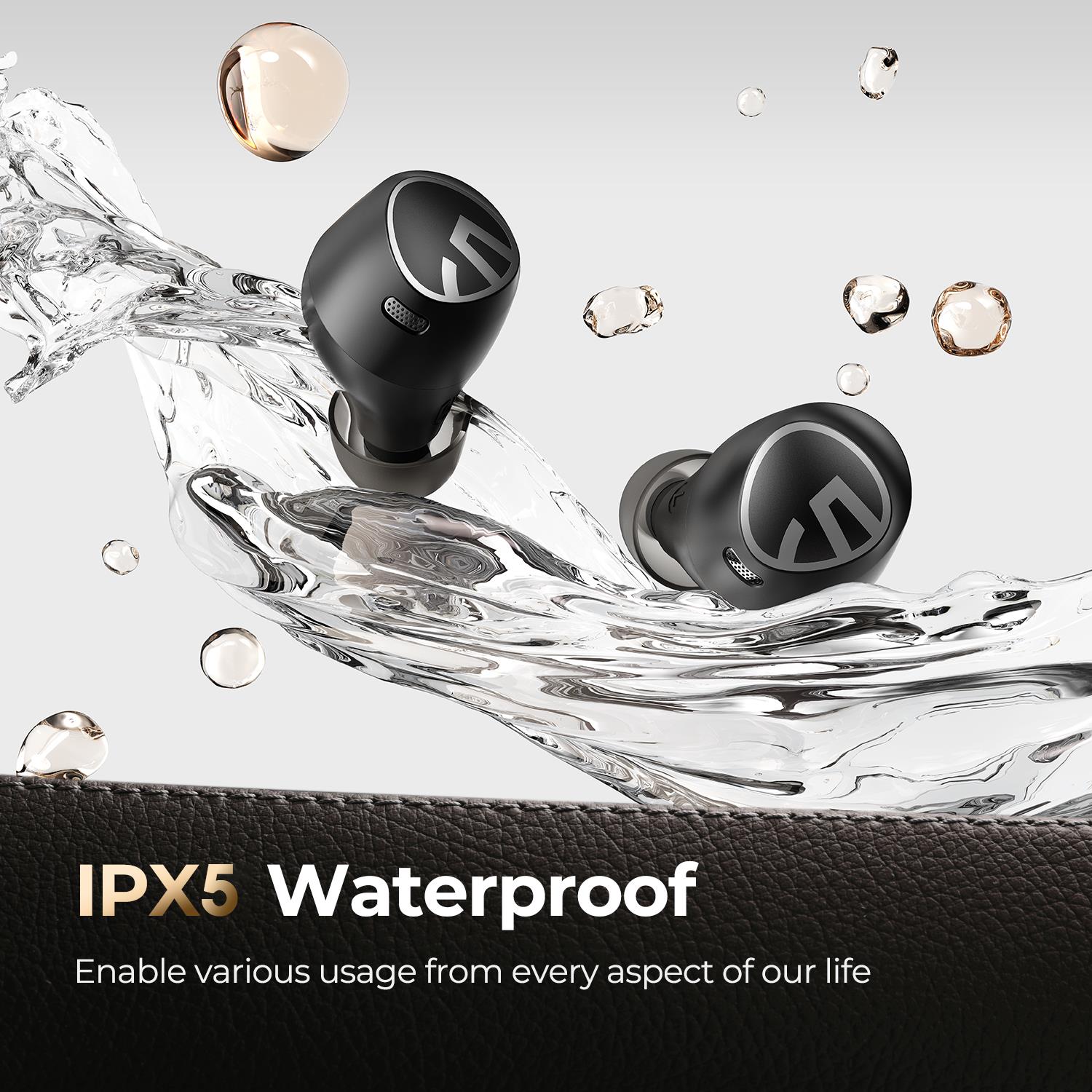 Soundpeats Free2 Classic: thiết kế hiện đại, pin dùng tới 30 giờ, micro chống bụi cao cấp, chống nước IPX5 - Ảnh 4.