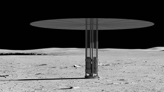 NASA công bố kế hoạch chế tạo lò phản ứng hạt nhân trên Mặt Trăng - Ảnh 1.