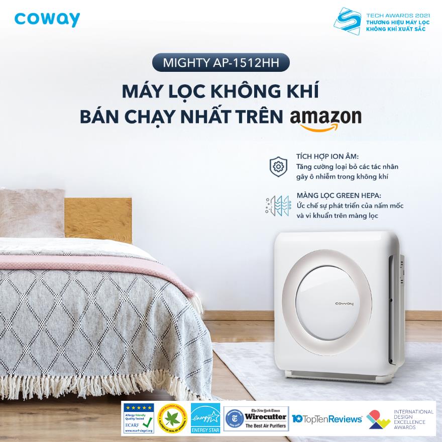 Coway – thương hiệu máy lọc không khí xuất sắc nhất Tech Awards 2021 ra mắt 2 siêu phẩm lọc không khí mới - Ảnh 6.