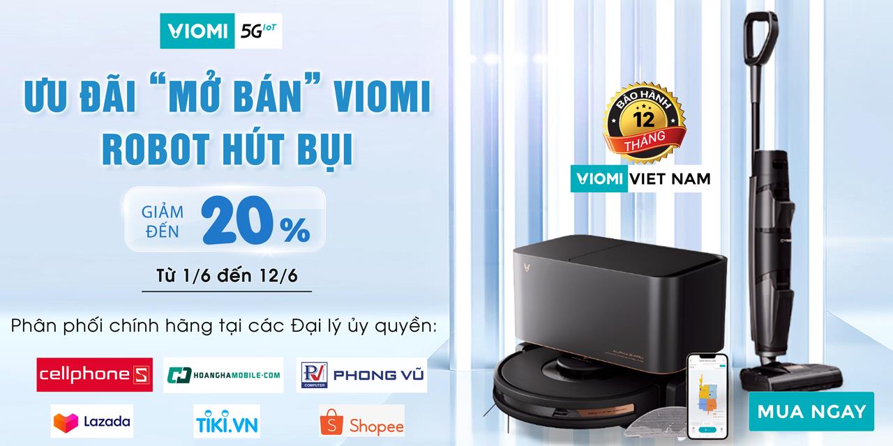 Phương linh JSC chính thức phân phối sản phẩm Máy hút bụi, Robot hút bụi lau nhà Viomi tại Việt Nam - Ảnh 9.