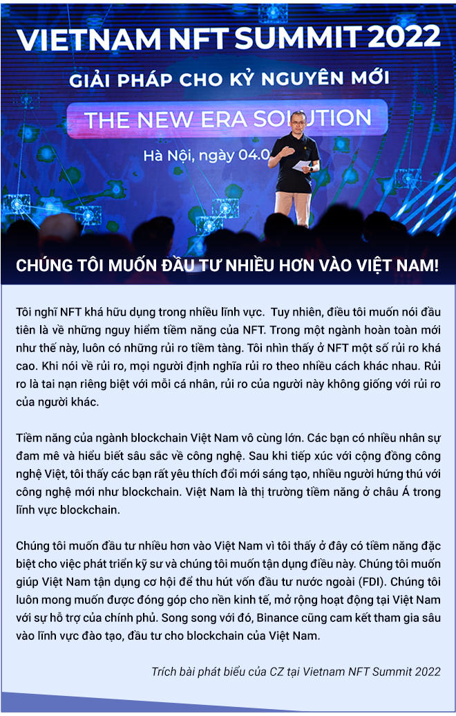 The world's richest billionaire in digital currency comes to Vietnam: Entering a new field that from the beginning is afraid, does not dare to take risks, will not do anything!  - Photo 7.