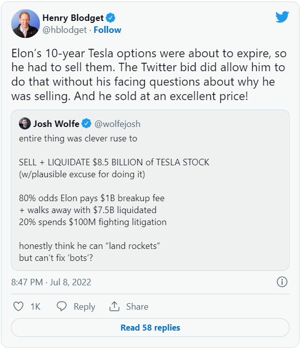 Chuyên gia phát hiện ra nguyên nhân Elon Musk &quot;bỏ cọc&quot; Twitter: Cả thương vụ chỉ là cái cớ để bán 8,5 tỷ USD cổ phiếu Tesla - Ảnh 2.