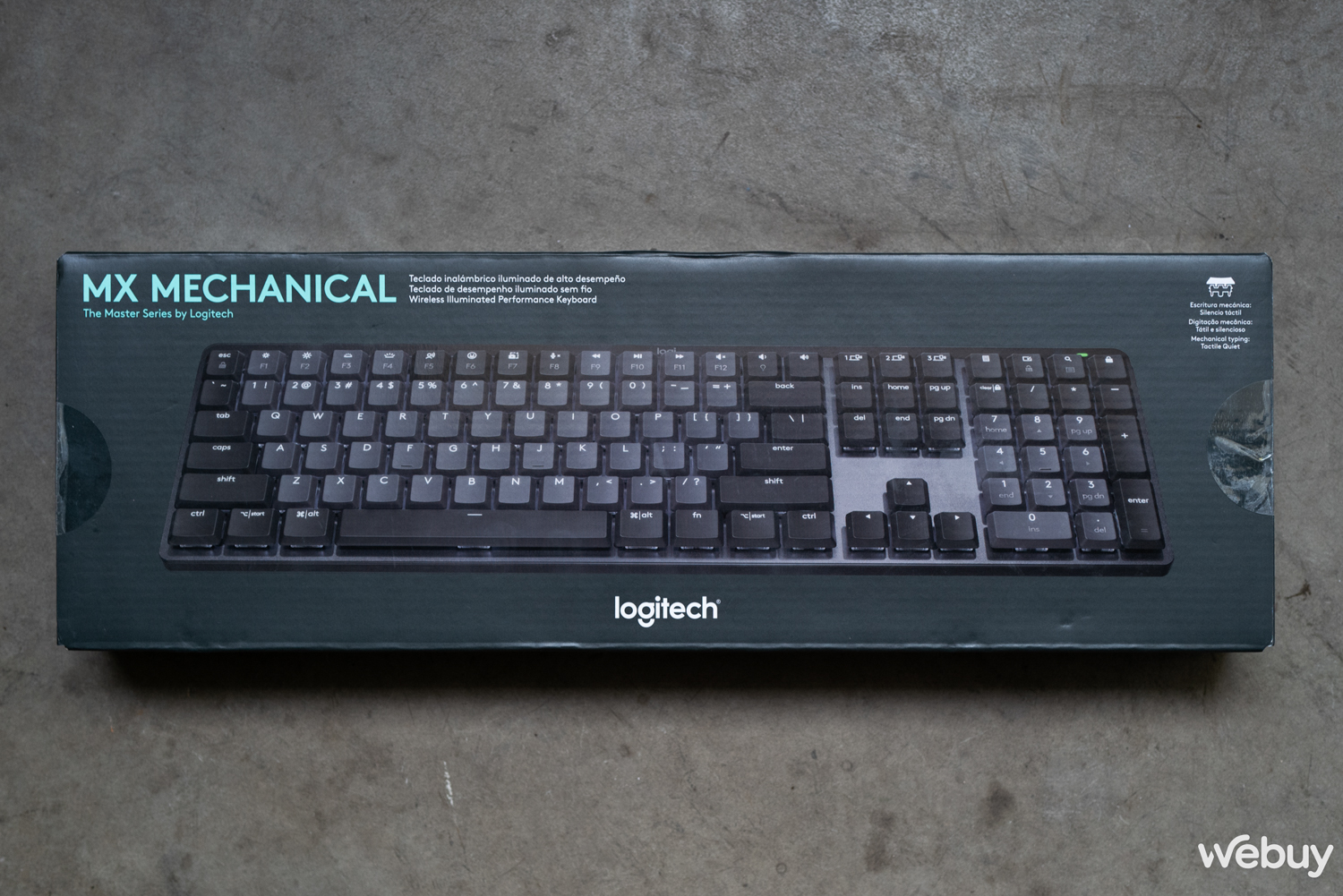 Logitech MX Mechanical - Ảnh 2. Logitech MX Mechanical - Ảnh 2.