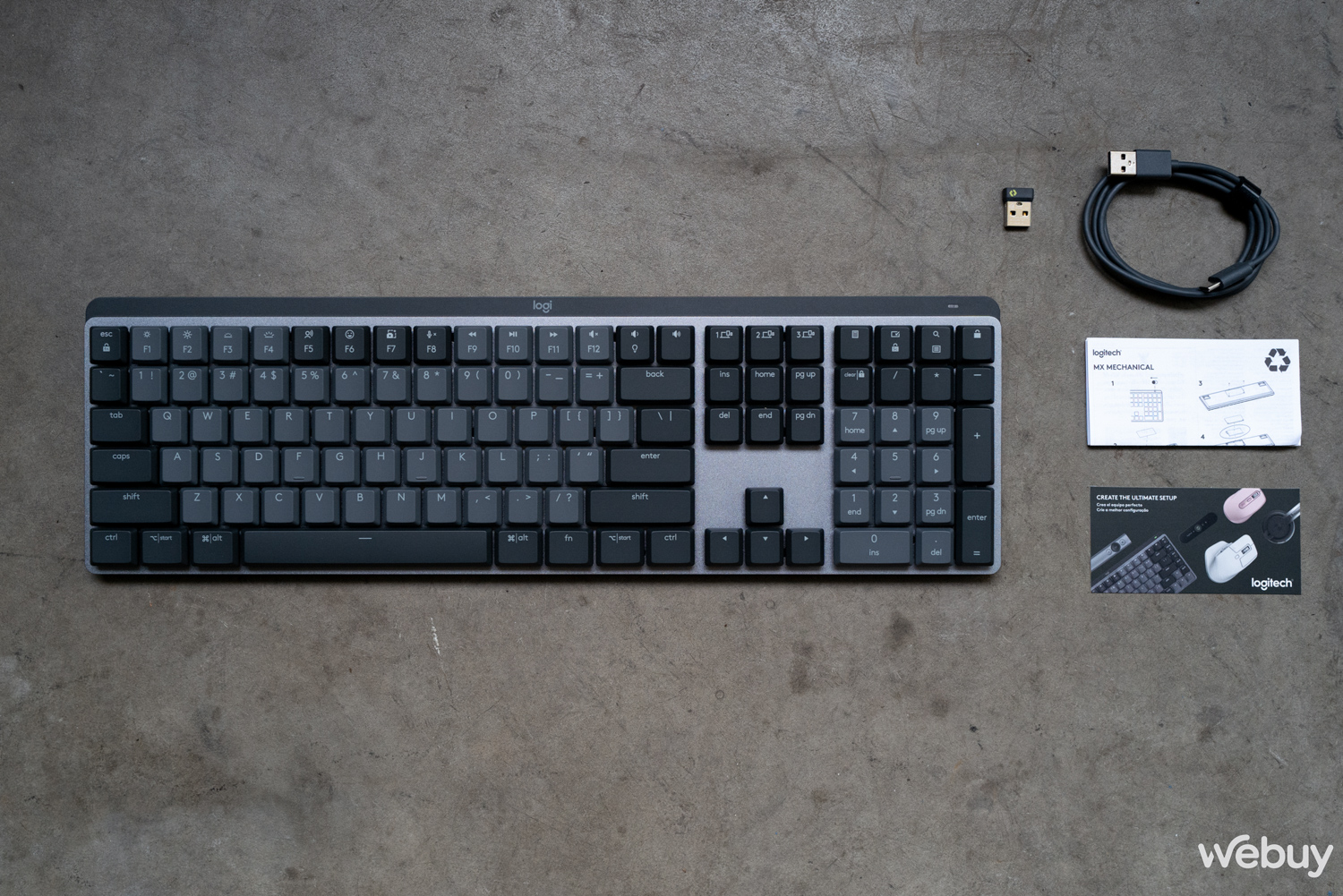 Logitech MX Mechanical - Ảnh 3. Logitech MX Mechanical - Ảnh 3.