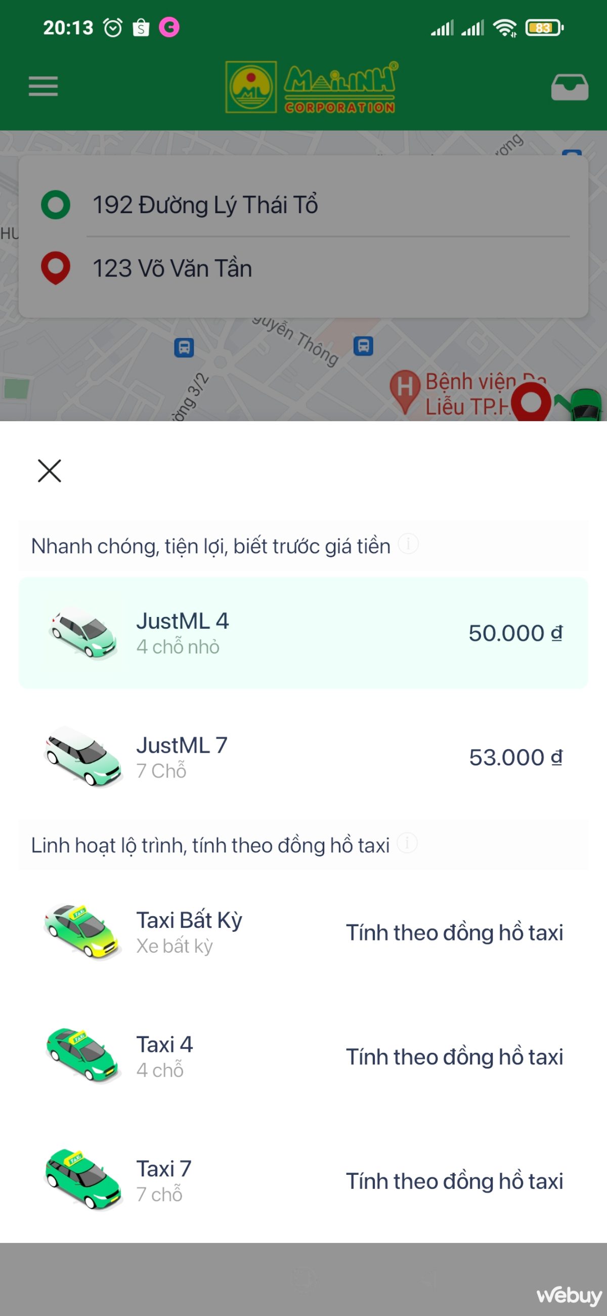 Cước xe công nghệ tăng vọt, thử đổi sang app đặt xe của 3 hãng taxi xem có tiết kiệm hơn không và cái kết là đây! - Ảnh 7. Cước xe công nghệ tăng vọt, thử đổi sang app đặt xe của 3 hãng taxi xem có tiết kiệm hơn không và cái kết là đây! - Ảnh 7.