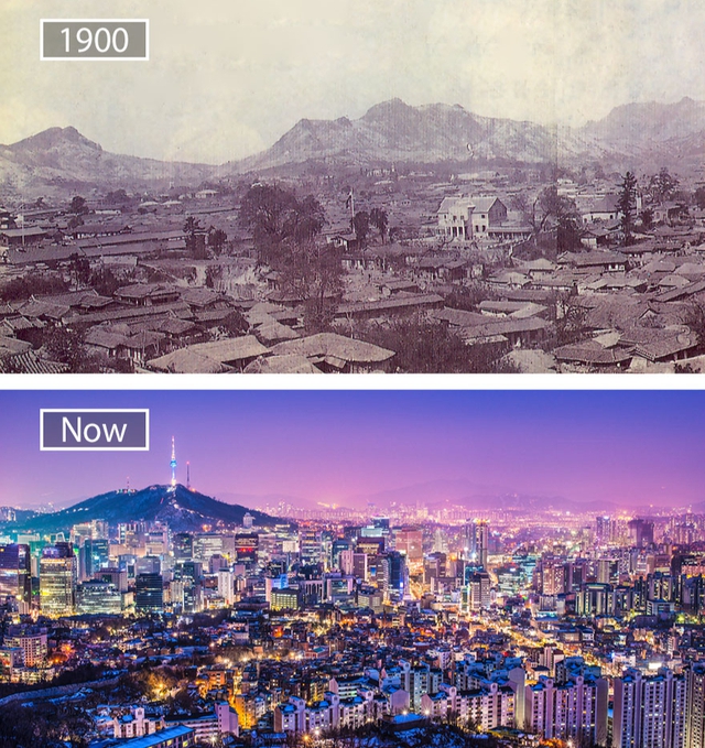 Loạt ảnh xưa và nay cho thấy sự thay đổi đáng kinh ngạc của những thành phố nổi tiếng nhất thế giới trong thế kỷ - Ảnh 3.