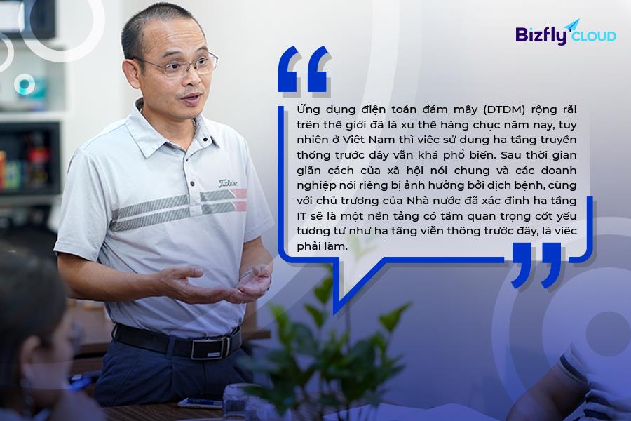 CEO Bizfly Cloud - Nguyễn Việt Hùng chia sẻ kinh nghiệm triển khai hạ tầng giúp tiết kiệm chi phí và hiệu quả vận hành cao - Ảnh 3.