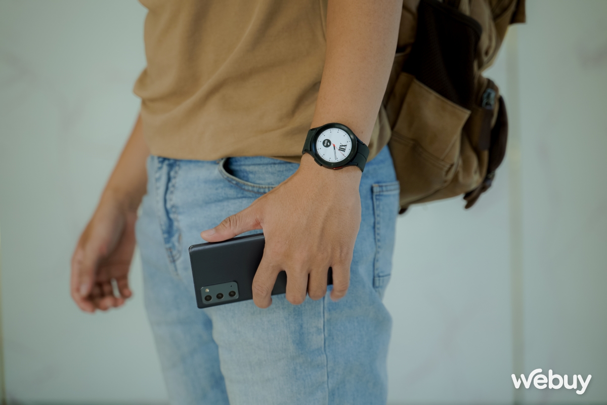 Trên tay Galaxy Watch5 Pro: Vỏ titan cứng cáp, kính phủ sapphire, pin 3 ngày và sạc nhanh hơn - Ảnh 8.