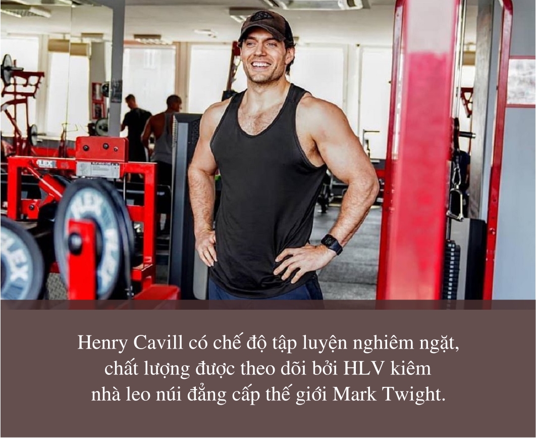 'Superman' Henry Cavill duy trì phong độ tuổi 40 nhờ chế độ tập thể dục và ăn uống đơn giản này - Ảnh 1.