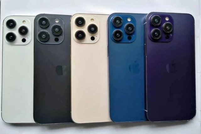 iPhone 14 Pro sẽ có tùy chọn màu tím và xanh lam? - Ảnh 1.