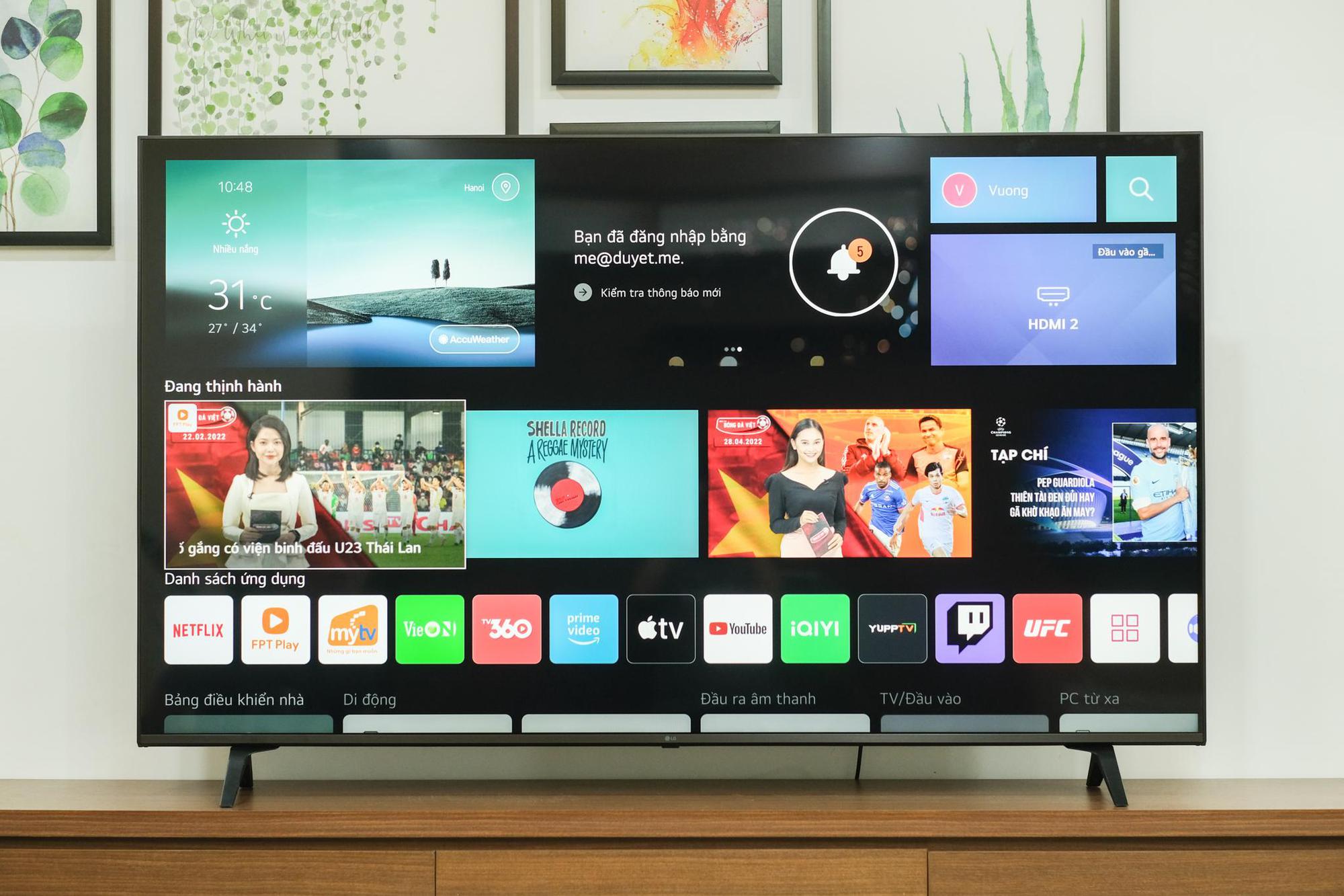 Những nâng cấp đáng giá trên TV LG UHD 2022 - Ảnh 4.